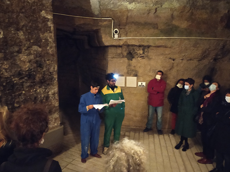 lecture théâtre catacombes
